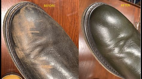 removing scuffs from leather boots